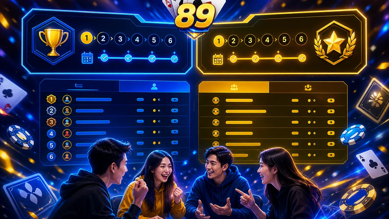 Chọn nhịp cập nhật phù hợp khi so sánh thể thức giải đấu bài để theo dõi trên 89bet