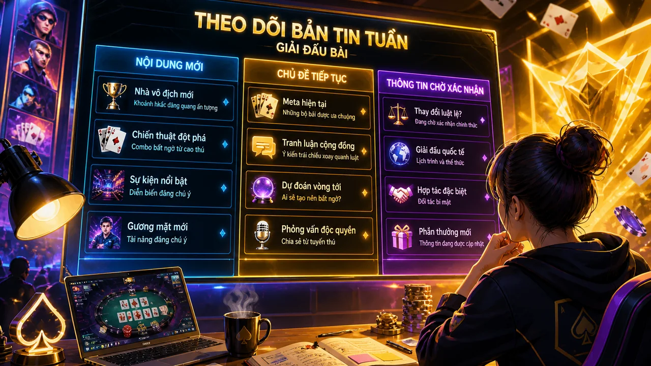 Đọc bản tin tuần về cộng đồng bài 89bet mà không nhầm độ mới